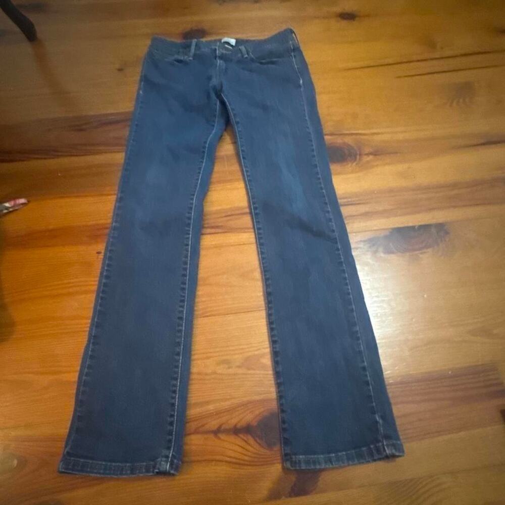 Levi’s Slight Curve Straight Leg Jeans Size 8 29 Dark Wash Y2K